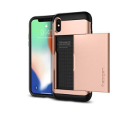 Etui Slim Armor CS do iPhone X złote - 1381907 - zdjęcie 1
